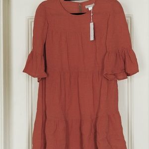 Outerknown, Currents Dress, Red Rock, Small